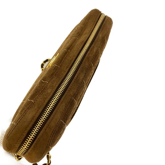 CHANEL Wild Stitch Chain Shoulder Bag Brown - Picture 5 of 10